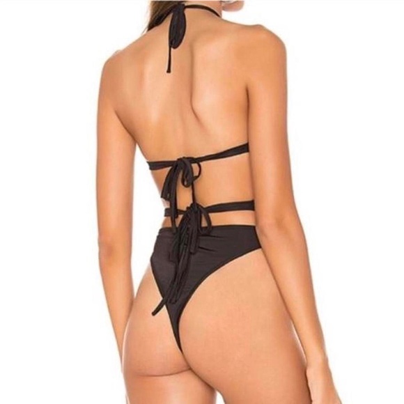 NEW I.AM.GIA Devon Black Bodysuit - Picture 3 of 6